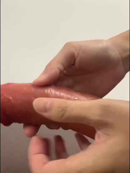 1pc Vibrating Penis Sleeve Penis Cover Electric Vibration Remote Control Simulation Male Wearing Dildo Extension Time Delay Skin Cover Increase Length Increase Size Sheath Colour Of Skin Black 10 Vibration Frequencies