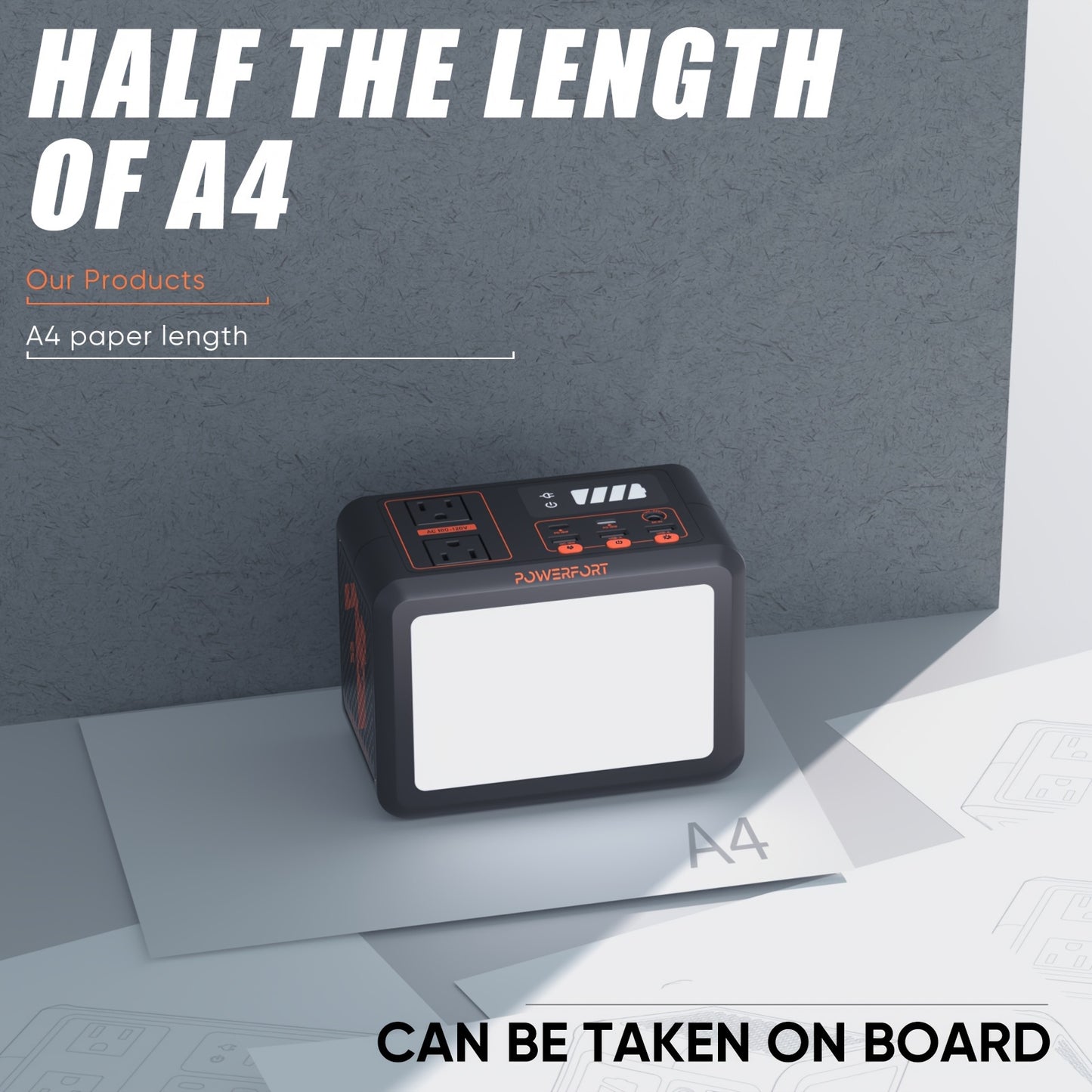 Portable Power Station 150W Small Solar Generator With LiFePo4 Battery 99Wh (LFP), PD18W, USB QC3.0, 2 110V AC Outlet, Outdoor LED For CPAP Home Camping Emergency Backup