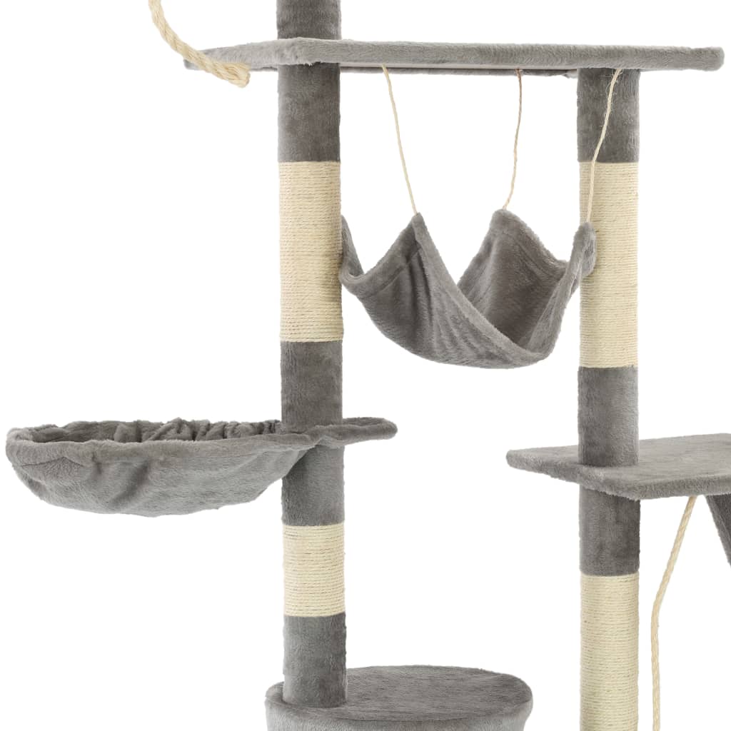 Cat Tree with Sisal Scratching Posts 230 - 250 cm