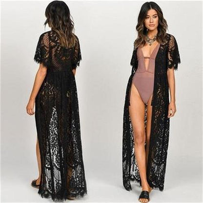 Long Beach Sand Cardigan Beauty Swimsuit Jacket Sunscreen Cardigan Beach