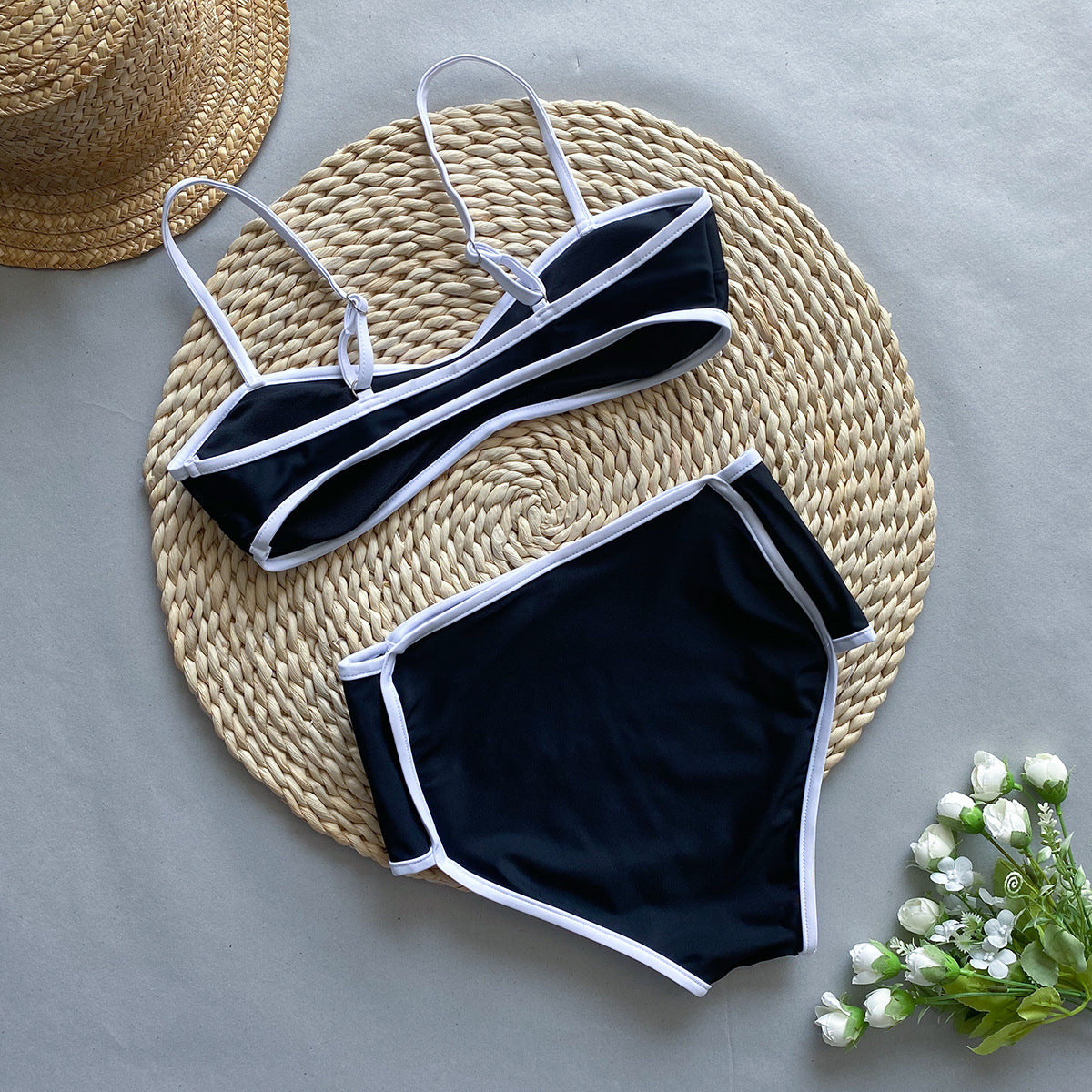 Sexy Bikini  Strapless Two-Piece Women's Swimsuit