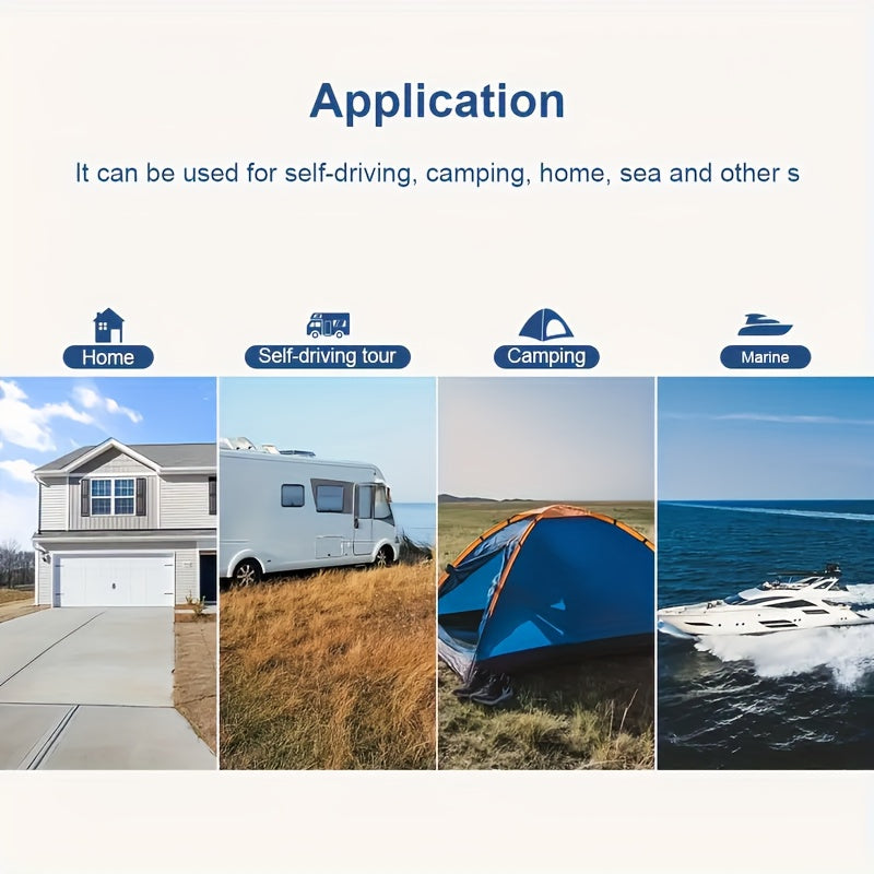 1600W 1024Wh Solar Generator, 100W/200W Portable Foldable Solar Panel Charger, LiFePO4 Battery UPS, Supports Series/parallel Connection (comes with Ten Adapters), Widely Used In Solar Home Systems, Suitable for Blizzard Home