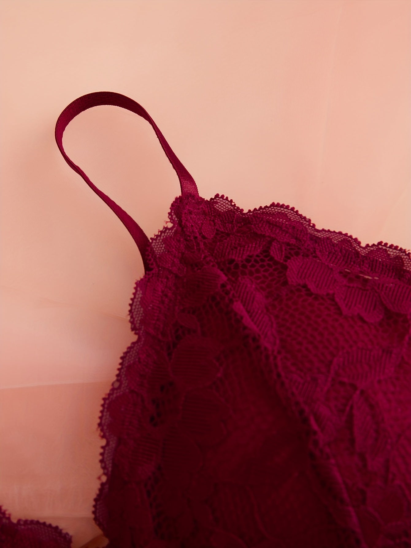 3 Sets Floral Lace Bra & Panties, Wireless Bra & Mesh Panties Lingerie Set, Women's Lingerie & Underwear