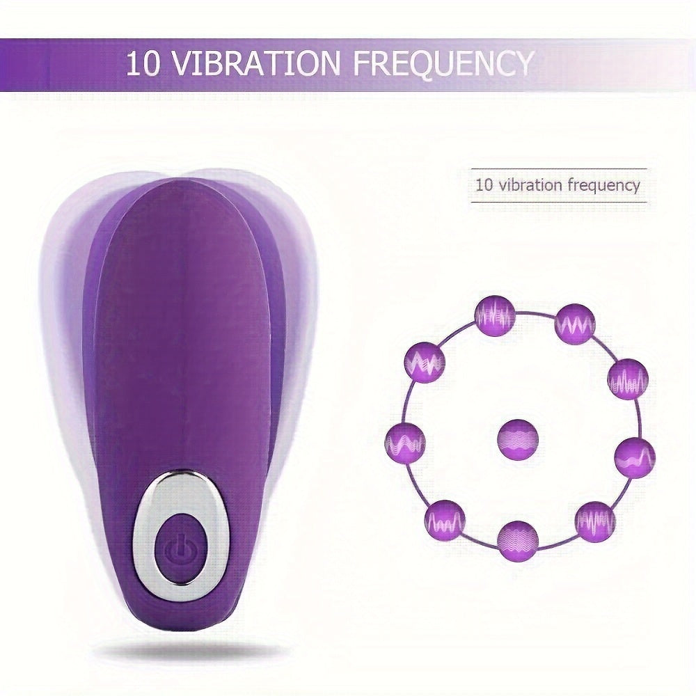 10 Vibrator Modes - Rabbit Vibrator - G-Spot & Clitoral Stimulator For Women, Couples' Anal Dildo Massager Adult Toy