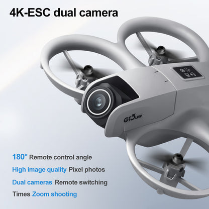 GT3 Small Unmanned Aerial Vehicle, Optical Flow Hovering, Stable Flight, Propeller Protection, Safe Flight, Equipped With Dual Cameras, Electrically Adjustable, Easy To Operate, Easy To Get Started, S