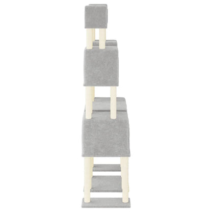Cat Tree with Sisal Scratching Posts 199 cm