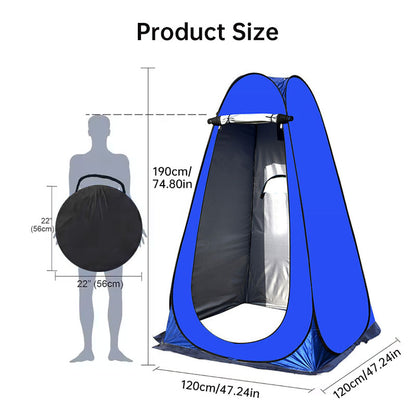 Portable Outdoor Camping Tent: Single Person, Changing Room, Shower, Storage/Fishing/Photography Tent
