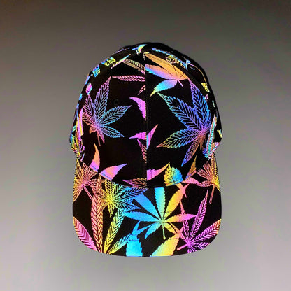 Colorful Reflective Men's And Women's Sun Hats