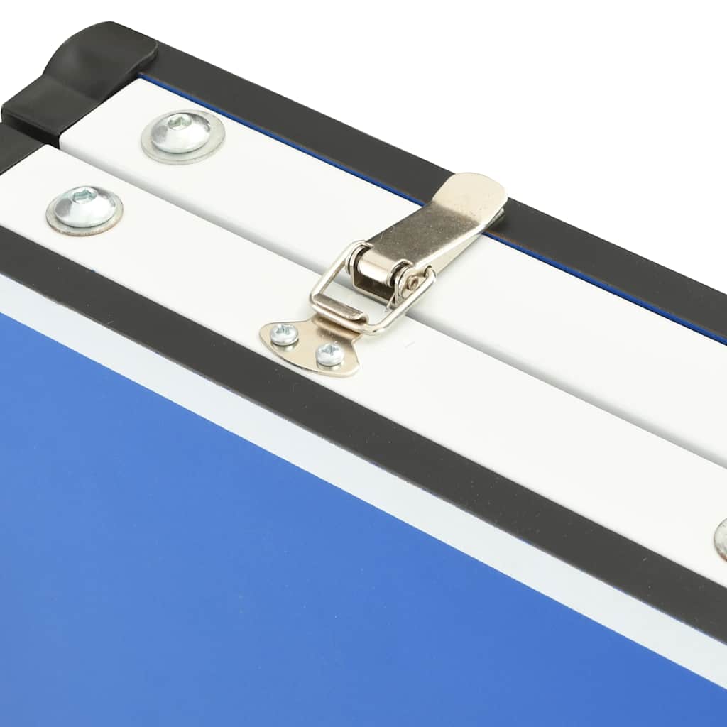 5-foot ping pong table with net, 152 x 76 x 66 cm, blue