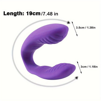 10 Vibrator Modes - Rabbit Vibrator - G-Spot & Clitoral Stimulator For Women, Couples' Anal Dildo Massager Adult Toy