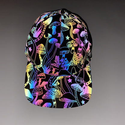 Colorful Reflective Men's And Women's Sun Hats