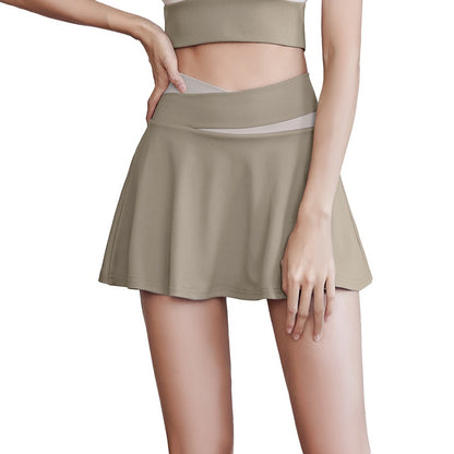 Quick-drying Anti-exposure Running Fitness Fake Skirts