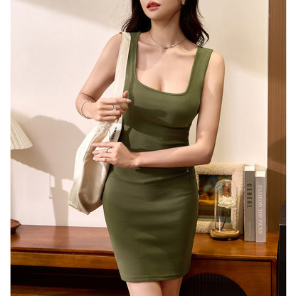 Sleeveless Dress Sexy Bodycon Strap Dress