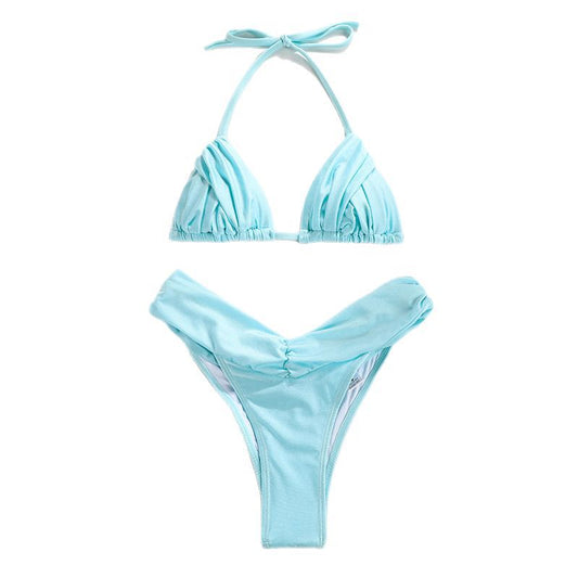 Beach swimsuit tied bikini swimsuit for women