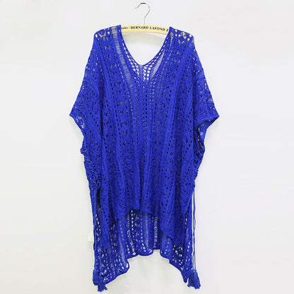 Swimwear 2018 Swimsuit Women Cover Ups Sleeve Kaftan Beach Dress Robe De Plage Solid White Cotton Pareo Beach Cover Up