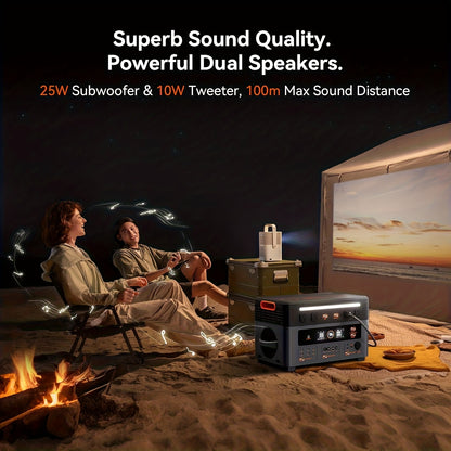 OSCAL Powermax 2400 Portable Power Station with 2pcs 400Watt Solar Panel, 2400W Solar Generator with 6× Longer Lifespan LiFePO4 Batteries, 1872Wh for Home Outdoor Camping & RV Use, Portable Generator for Camping, Camping Pow