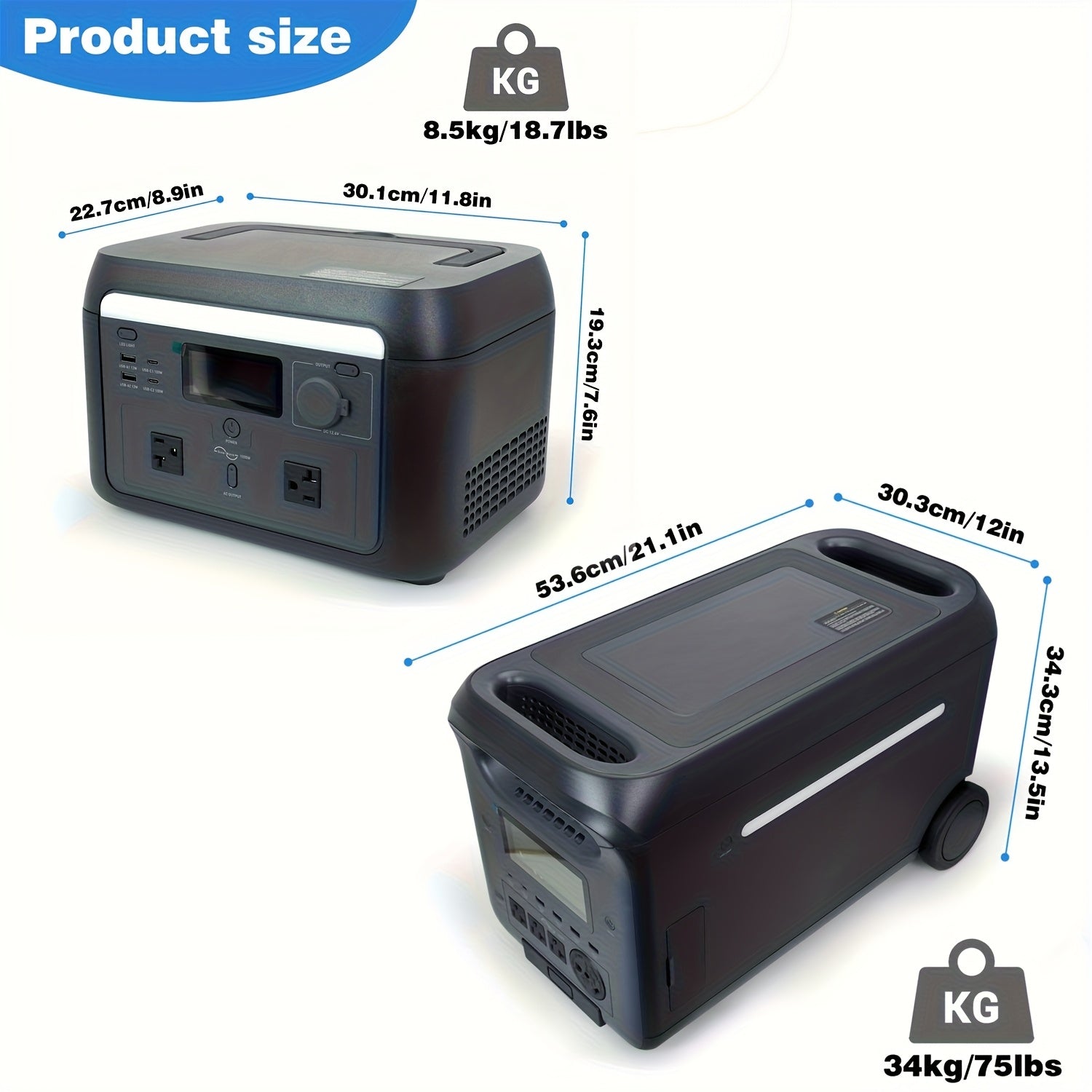 Advanced 3000W/1000W Solar Generator with Smart APP & Frequency Tracking - 1.6Hr Rapid Charge, LiFePO4 Battery for 10-Year Service, 30dB Ultra-Quiet Portable Power