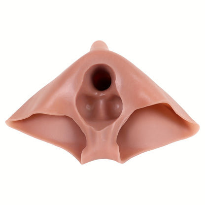 SXXY Realistic Dildo Sleeve with 8.27inch Hollow Penis - Liquid Silicone, Adult Toy for Men & Women, No Battery Needed, Discreet Packaging