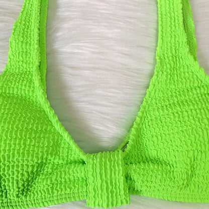Bikini Pure Color Two-Piece Women's Swimsuit