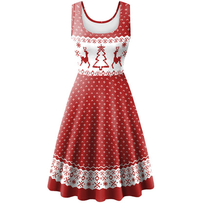 Christmas dress women's dress