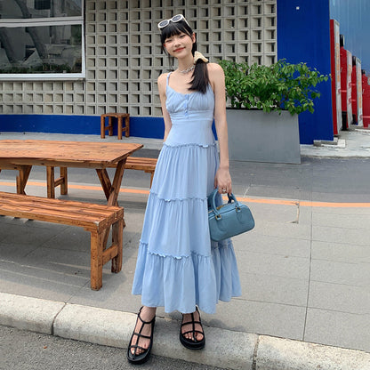 Sweet Strap Fairy Dress A-line Dress