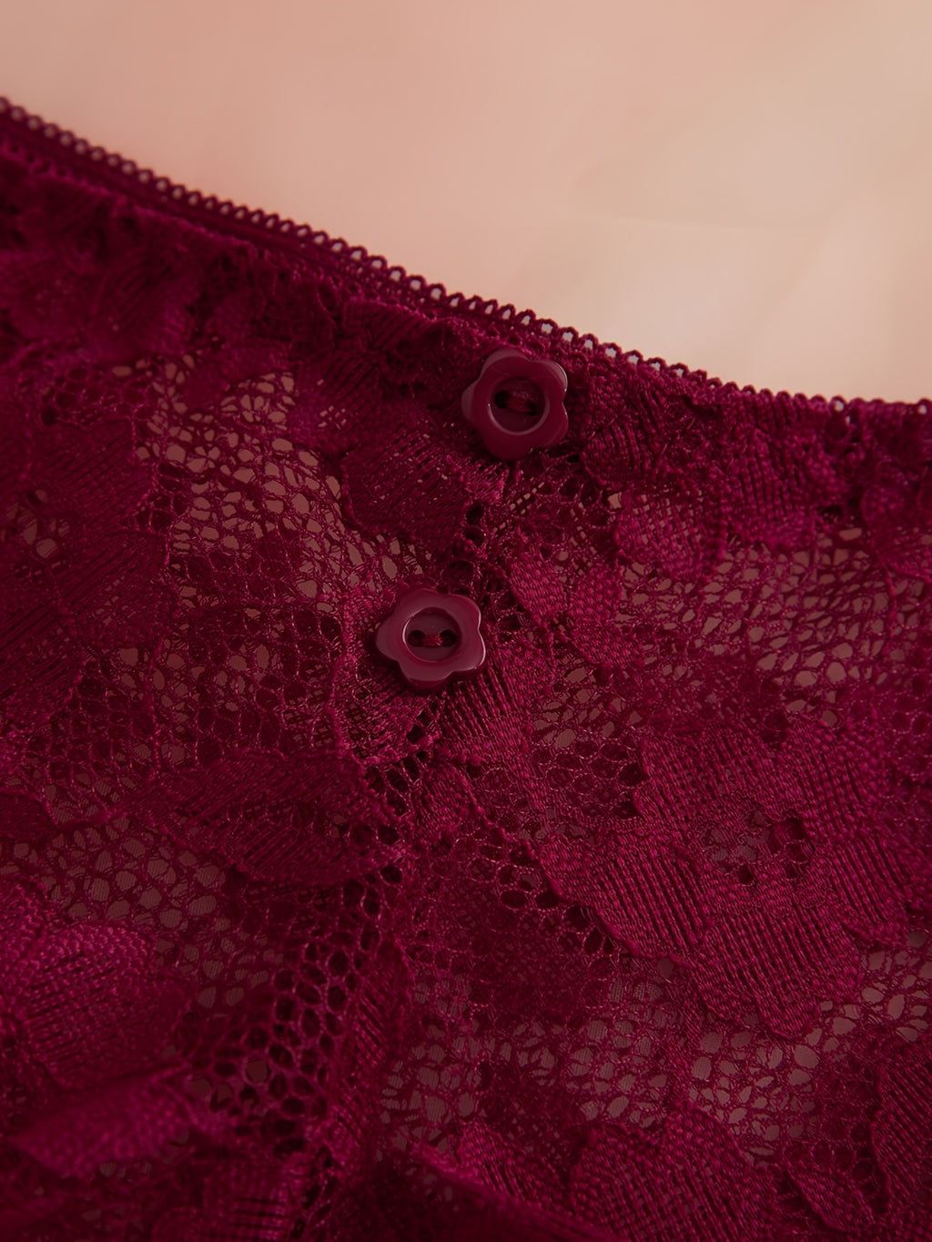 3 Sets Floral Lace Bra & Panties, Wireless Bra & Mesh Panties Lingerie Set, Women's Lingerie & Underwear