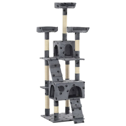 Cat Tree with Sisal Scratching Posts 170 cm   Cat Tree