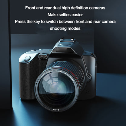 Digital Camera 3 Inch IPS Screen 4K 64MP 16x Digital Zoom Night Vision Wireless Dual Cameras Camcorder With Memory Card 32G