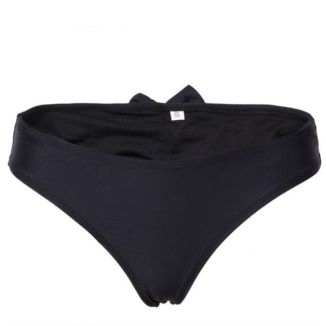 Womens Sexy Brazilian Bowknot Bikini Swimwear Beach Bathing Suit Bottom S-XL