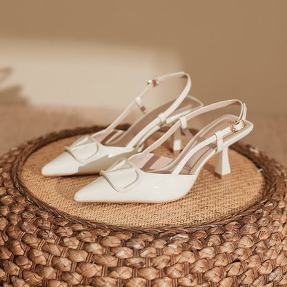 High-heeled Shoes for Women with Thin Heels, Fashionable Dress Shoes, Sandals for Women, Stylish Huizhou Women's Shoes