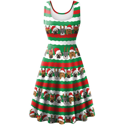 Christmas dress women's dress