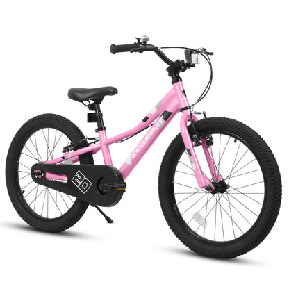 A20117 Kids' Bike 20 Inch Wheels, 1-Speed Boys Girls Child Bicycles For 4-7Years, Front V Brake, Rear Holding Brake
