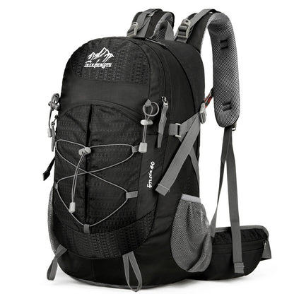Outdoor Hiking Hiking Backpack Nylon Waterproof Large Capacity Multifunction Bracket