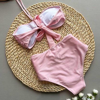 Bikini High-Waisted Two-Piece Women's Swimsuit
