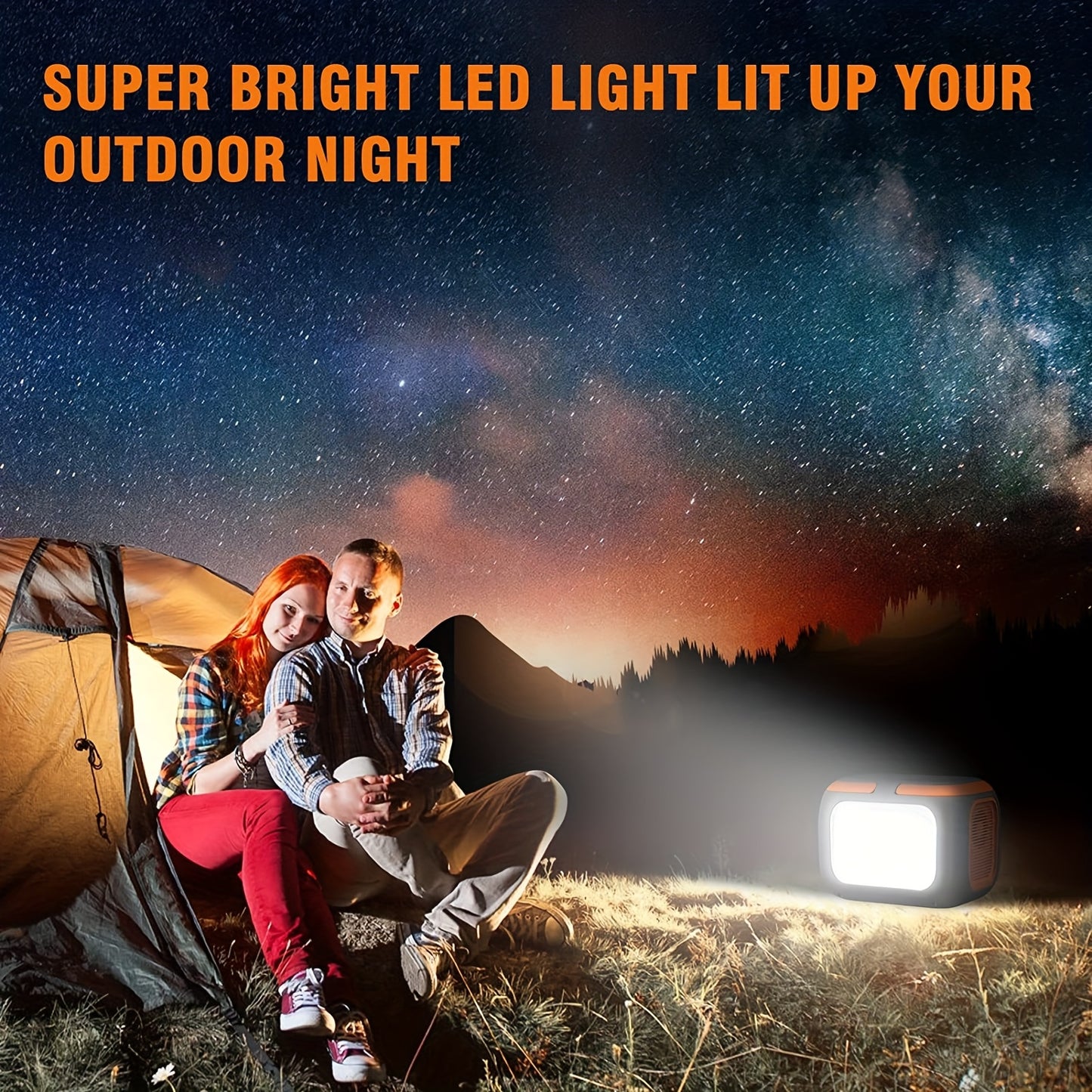 Portable Power Station 300W Solar Generator (Solar Panel Not Included), High-Capacity Battery Pack, 110V Pure Sine Wave AC Outlet, DC USB Mobile Power Supply for Camping, RV Trips, CPAP Machines, and Hurricanes, Outdoor Energ