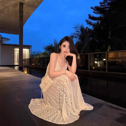 Slimming Figure-flattering Chic Designer Long Dress