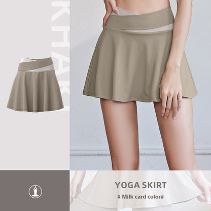 Quick-drying Anti-exposure Running Fitness Fake Skirts