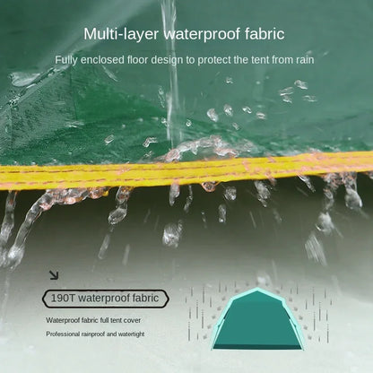 Outdoor Tent For Camping 2 Person Convenient and breathable Fully Automatic Quick Opening Emergency Tent
