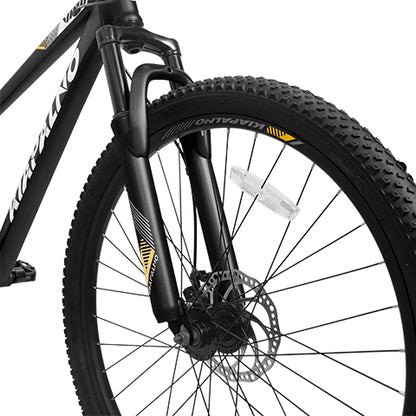 A26251 26-Inch Mountain Bike For Adults And Teenagers, High Carbon Steel Frame, Front And Rear Mechanical Disc Brakes, 21-Speed Gear System, 26x2.125 Tires