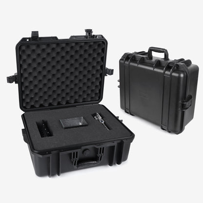 18.9x16.5x8.7 Inch Hard Case, Portable Weather Waterproof Protective Camera Case With Customizable Foam, Fit Use Of Drones, Camera, Equipments, Black, Upgraded