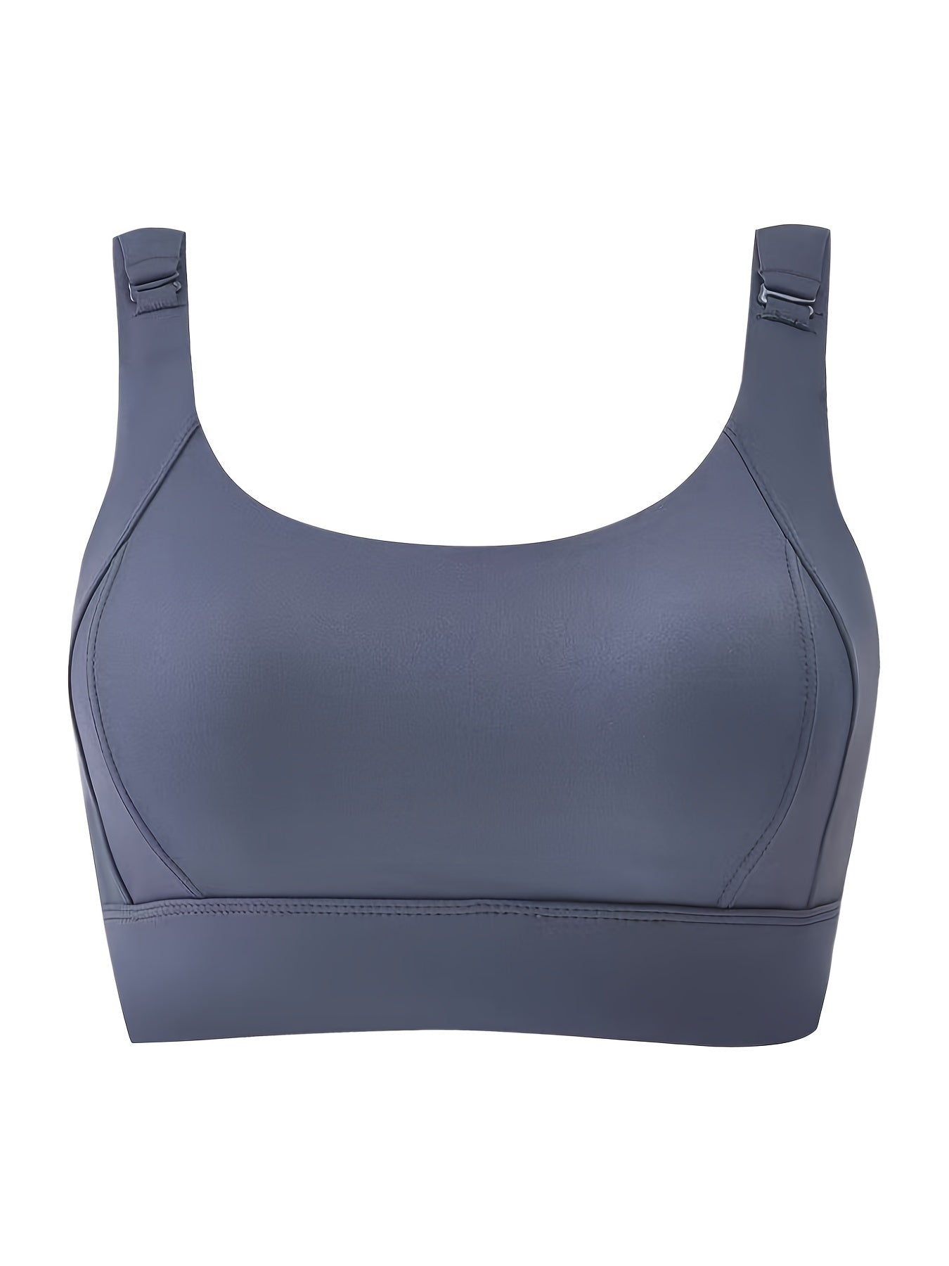 Seamless Wireless Sports Bra, Comfy & Breathable Running Workout Bra, Women's Lingerie & Underwear