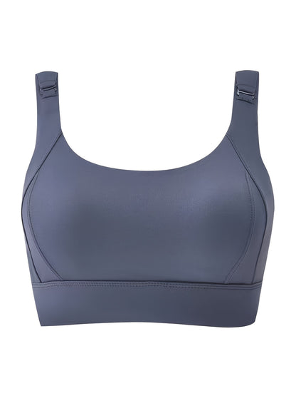 Seamless Wireless Sports Bra, Comfy & Breathable Running Workout Bra, Women's Lingerie & Underwear
