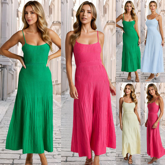 Women's  Strapless Dress Long Dress