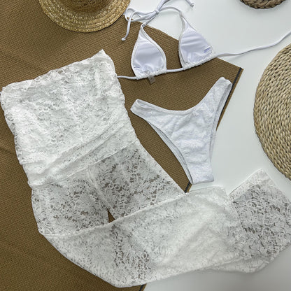 Three-Piece Bikini  Lace Sexy Women's Swimsuit