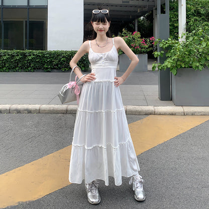 Sweet Strap Fairy Dress A-line Dress