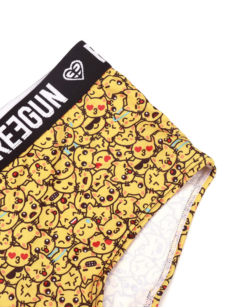 5pcs Soft & Comfortable Cartoon Print Boy Shorts - Women's Lingerie & Underwear with Cute Designs, Breathable Fabric, and Relaxing Fit for Everyday Wear