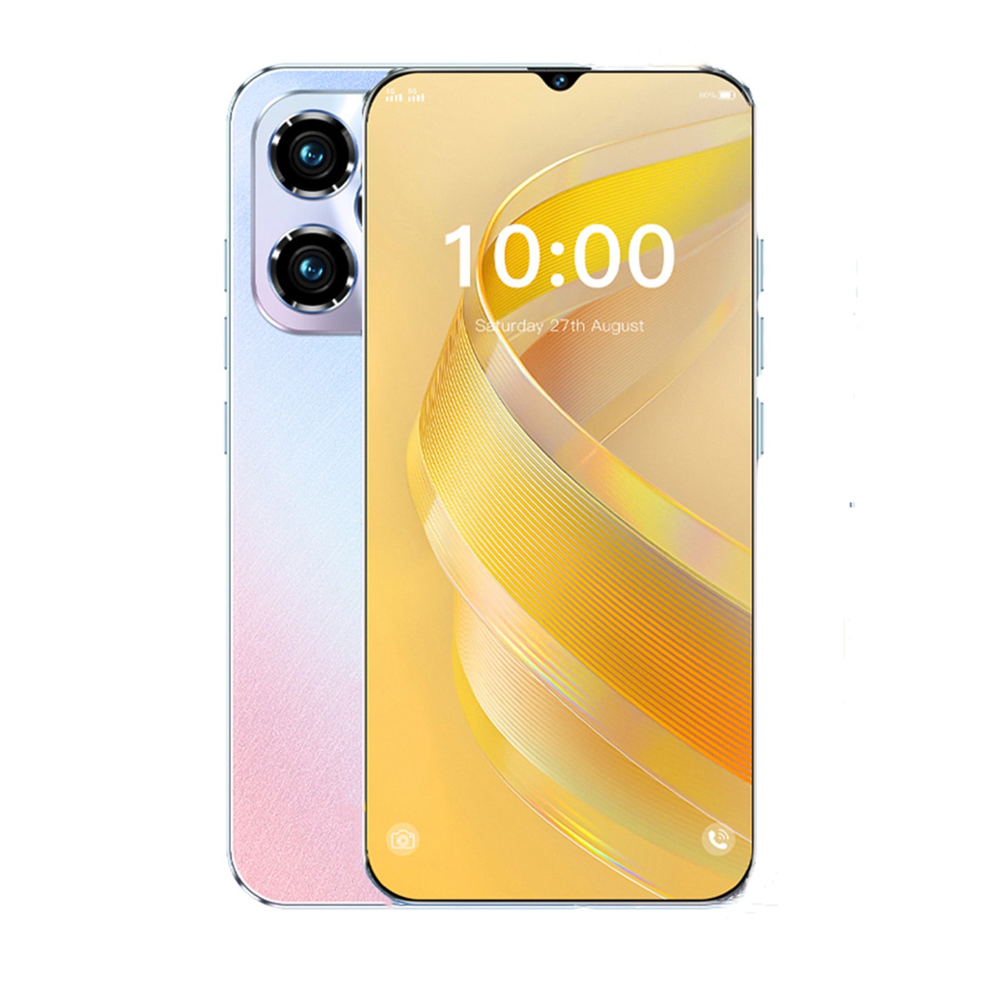 6.3inch HOT40 Unlocked Phone Dual SIM 4G Phone, Android Smartphone 4GB 128GB Rom