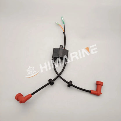 6B4-85570-00 6B4-85530-00 Ignition Coil Assy for Yamaha Outboard Engines 9.9HP 15HP E15DM E9.9DM 6B4-85570