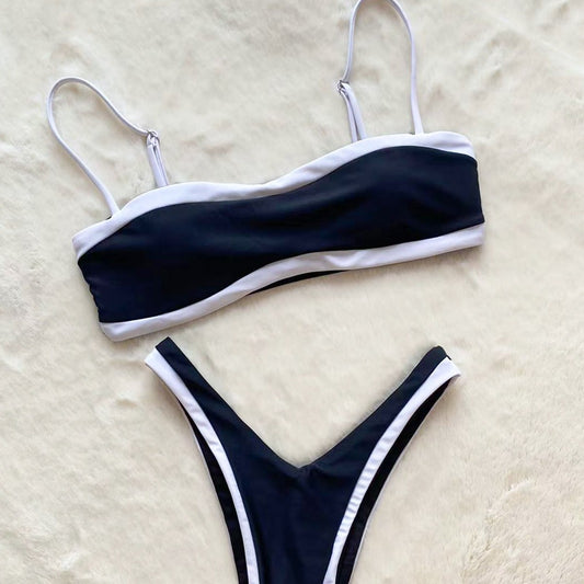 Bikini Splicing Cross-border Separated Women's Swimsuit