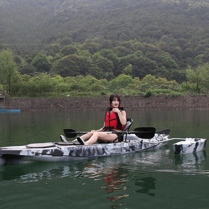 Kayak Stabilizer System Set with Arms Rod Standing Float for Outdoor Fishing Canoe Kayaks Boat Accessory Float Stabilizer